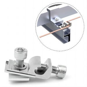 solar pv mounting grounding lug